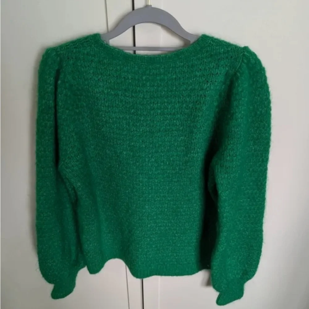 Sézane Solena Cardigan in Green - Picture 4 of 4